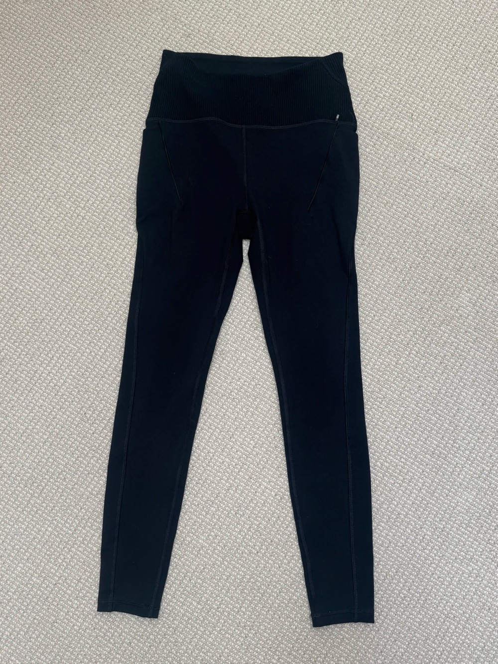Avalanche Black Activewear Leggings